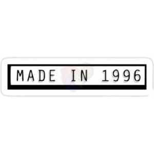 MADE IN 1996