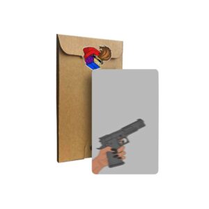 استیکر کارت Gun