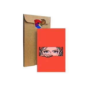 استیکر کارت Girl Eyes