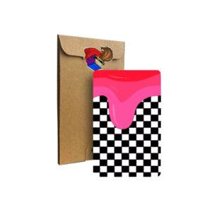 استیکر کارت Melting Checkered