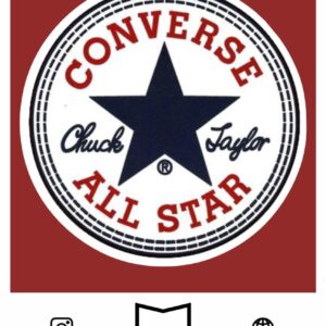 استیکر   Shoes&Clothes converse