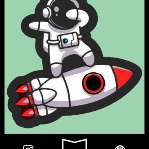 استیکر Space