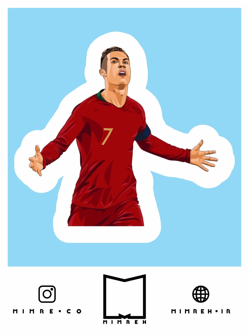 استیکر Ronaldo