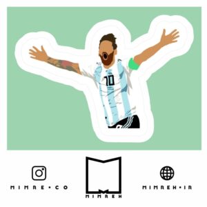 استیکر Messi