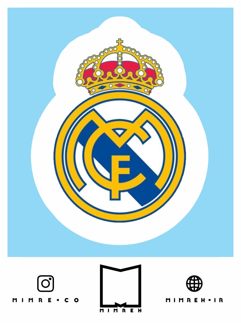 استیکر Real madrid