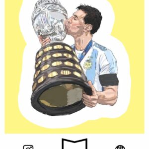 استیکر Messi