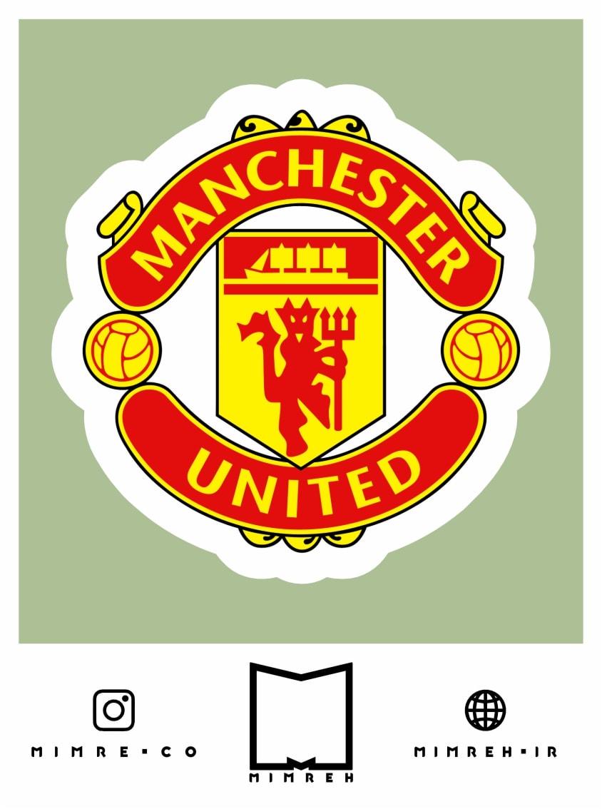استیکر Manchester United