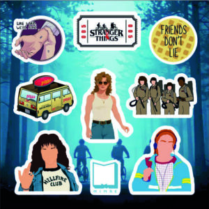 پک استیکر Stranger Things