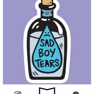 استیکر Sad Boy Tears