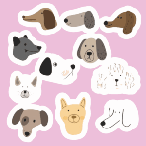 پک استیکر animals12