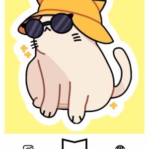 استیکر   Cool Cat