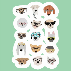 پک استیکر animals16