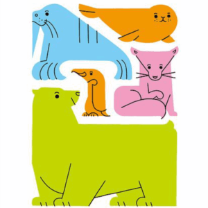 پک استیکر animals17