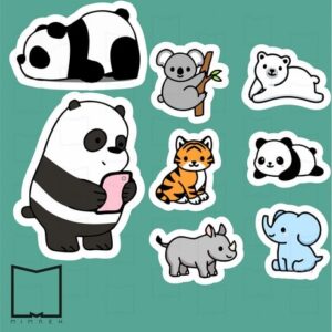 پک استیکر animals2