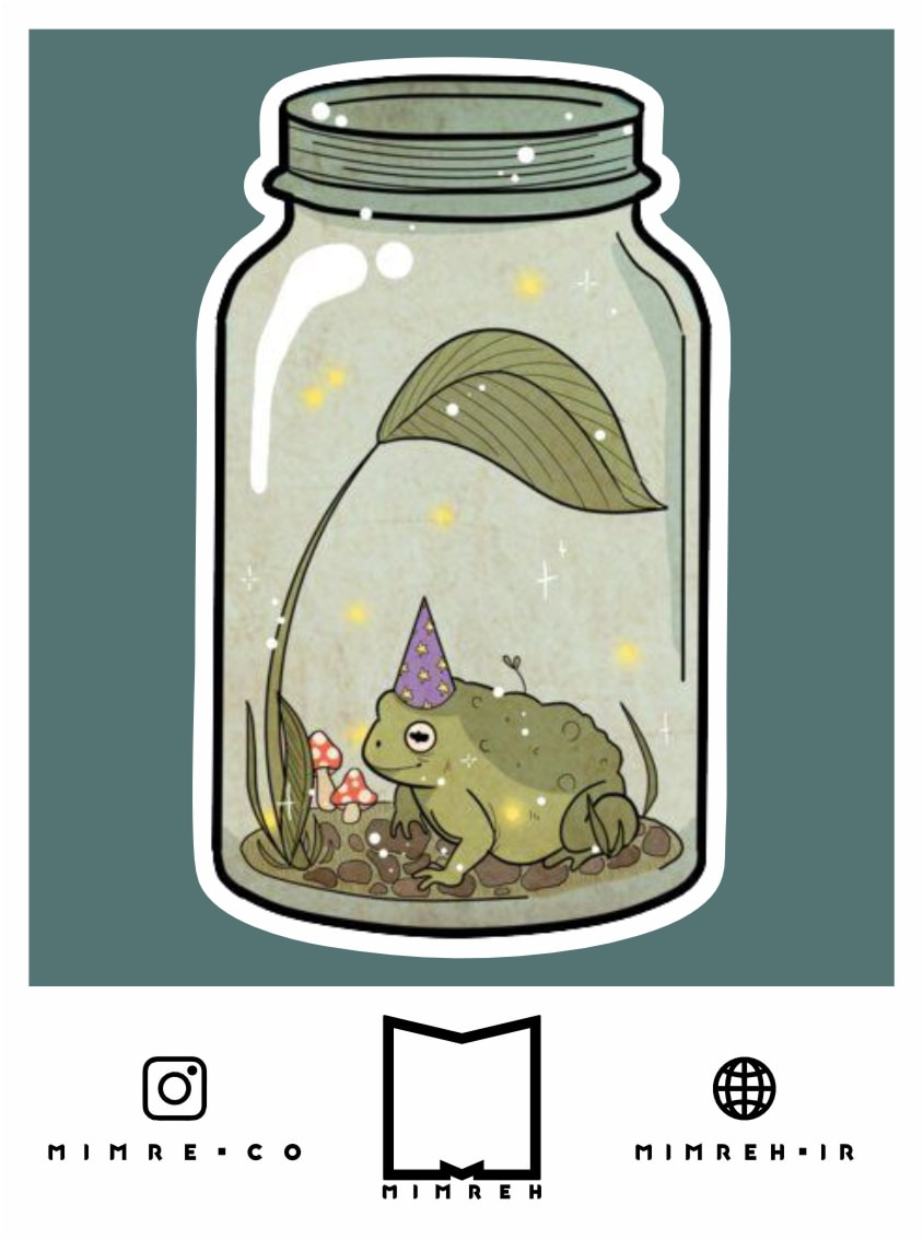 استیکر Frog