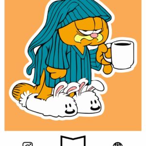 استیکر   garfield