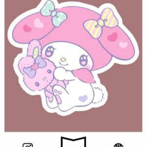 استیکر   onegai my melody