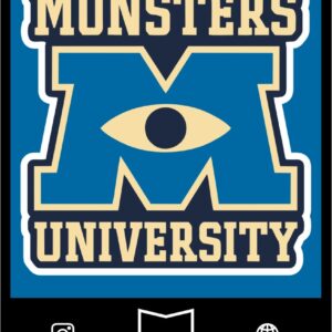 استیکر monster inc