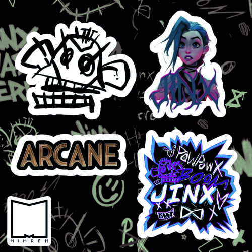 پک استیکر Arcane1