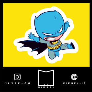 استیکر batman 21