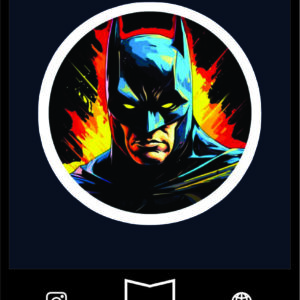 استیکر Bat Man12