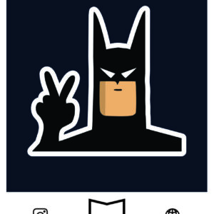 استیکر Bat Man3