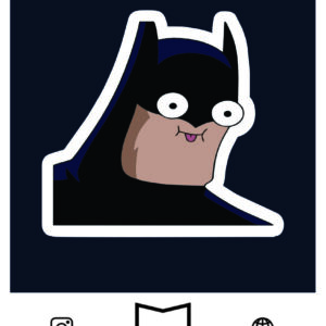 استیکر Bat Man5