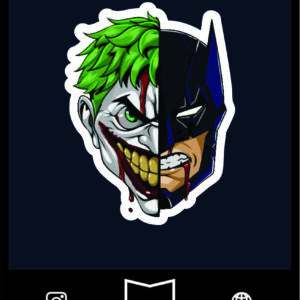 استیکر Bat Man6