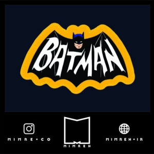 استیکر Bat Man8