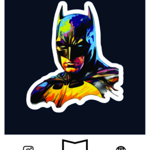 استیکر Bat Man9