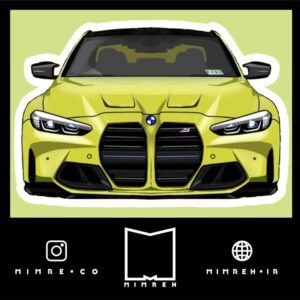 استیکر Bmw