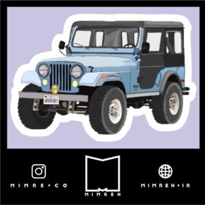 استیکر Jeep