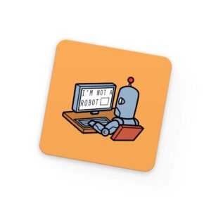 زیر لیوانی Robot