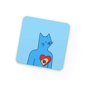 زیر لیوانی Cat Skater