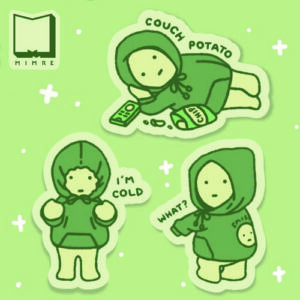 پک استیکر cute3