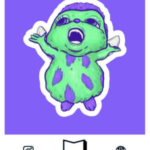استیکر cute63