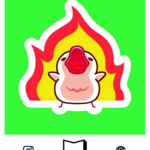 استیکر cute75