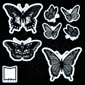 پک استیکر dark23