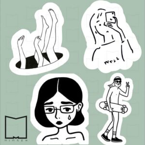 پک استیکر doodle tor1