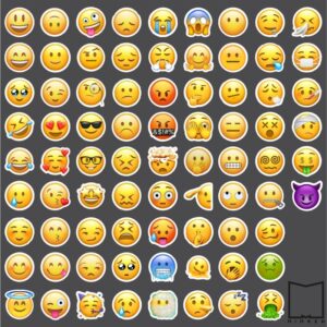 پک استیکر ایموجی Smileys