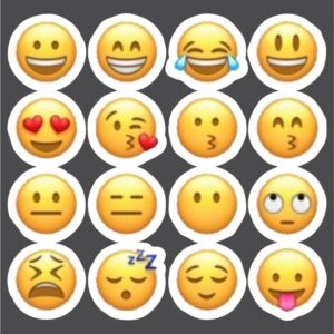 پک استیکر ایموجی Smileys
