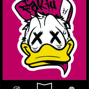 استیکر donald duck