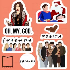 پک استیکر friends2