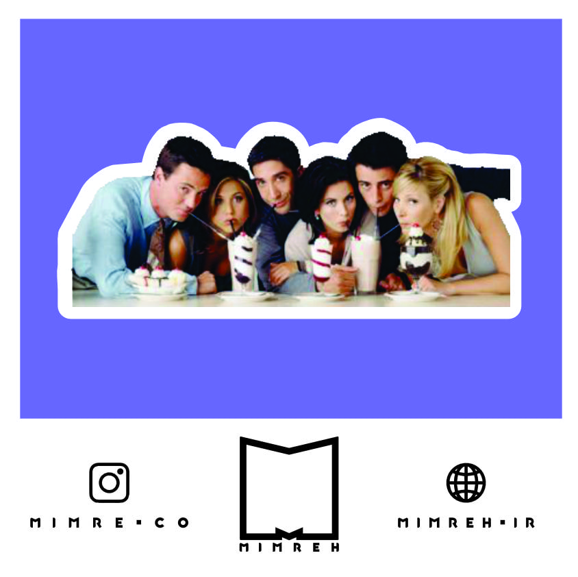 استیکر friends22