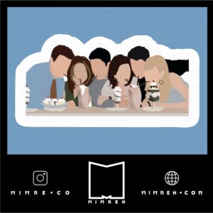 استیکر friends4-7