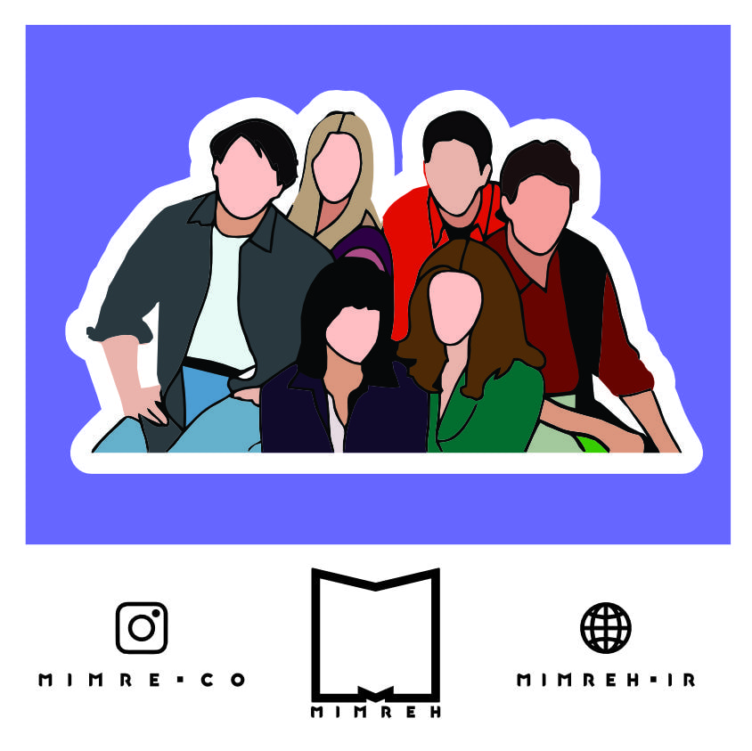 استیکر friends31