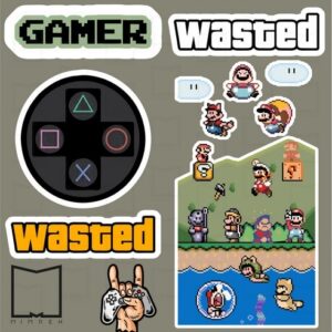 پک استیکر gaming11