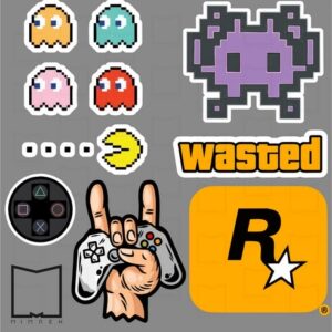 پک استیکر gaming9 (ارسال موشکی سریع)