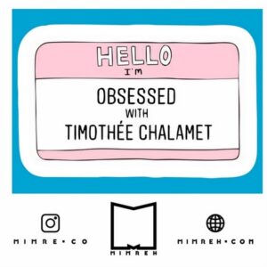 استیکر Hello I'm Obsessed
