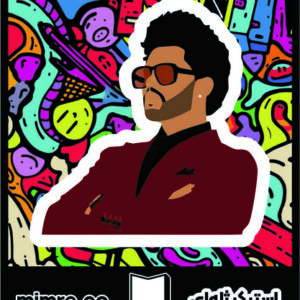 استیکر ژلهای the weeknd